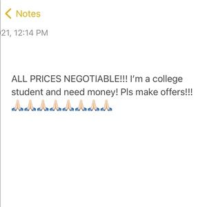 Please make offers!!